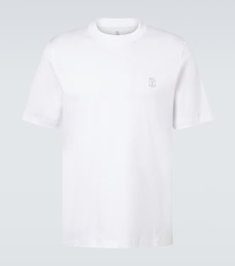 T-Shirt aus Baumwolle | Brunello Cucinelli