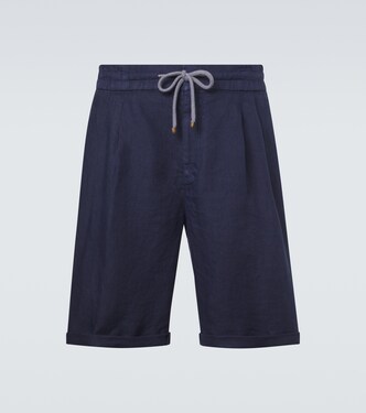 Linen shorts | Brunello Cucinelli