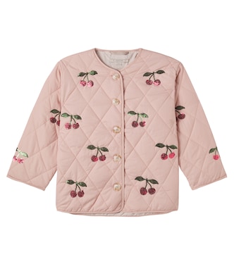 Flora quilted sequined jacket | Konges Sløjd