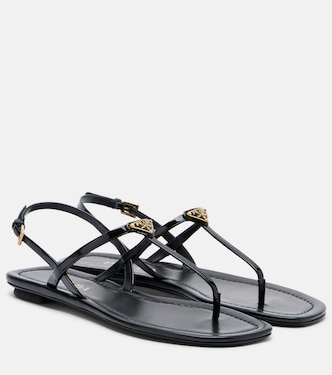 Sandalen aus Lackleder | Prada