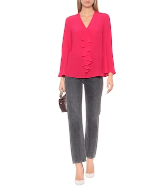 Bluse aus Seiden-Crêpe | Etro