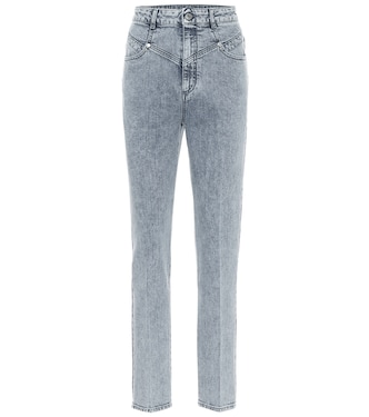 Jeans ajustados de tiro alto | Stella McCartney