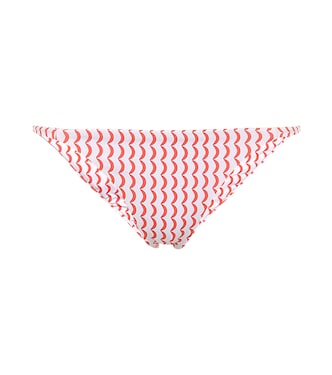 Biarritz wave-print bikini bottoms | Asceno