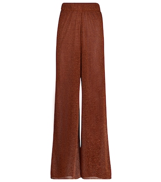 Pantalon ample Lumière à taille haute | Oséree