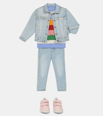 Giacca di jeans Hattie con frange | Molo