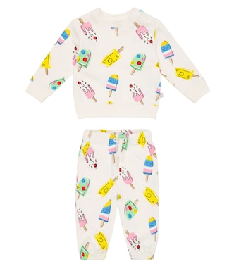 Baby - Felpa e pantaloni sportivi in cotone | Stella McCartney Kids