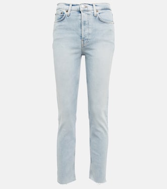 Jeans skinny 90s de tiro alto cropped | Re/Done