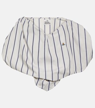 Top cropped Heart in cotone a righe | Vivienne Westwood