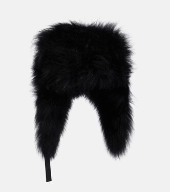 Cappello imbottito con shearling | Yves Salomon