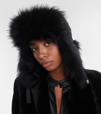 Mütze mit Shearling | Yves Salomon