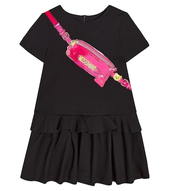 Abito in jersey con stampa | Moschino Kids