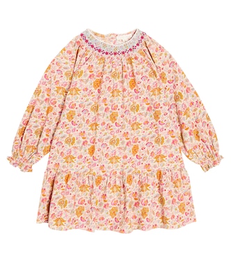 Bedrucktes Kleid Bahya aus Cord | Louise Misha