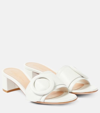 Pantoletten aus Leder | Gianvito Rossi