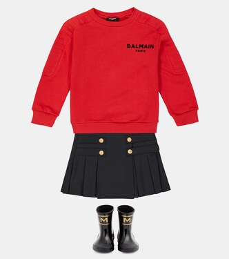 Gonna in lana | Balmain Kids