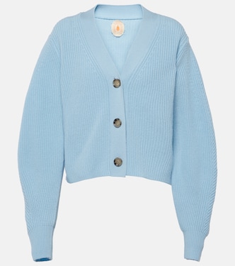 Cropped wool and cashmere cardigan | Jardin des Orangers