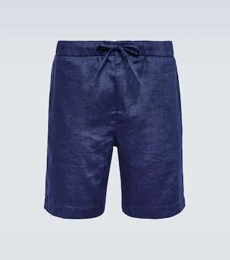 Felipe linen and cotton shorts | Frescobol Carioca