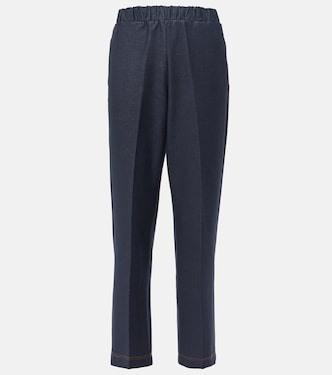 Pantaloni regular Ballata in misto cotone | Max Mara