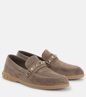 Mocassins Leisure Flows en daim | Valentino Garavani