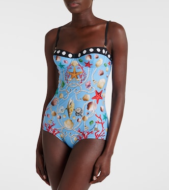 Maillot de bain Capri imprimé | Dolce&Gabbana