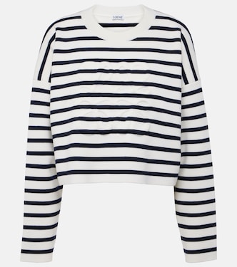 Sudadera de algodón a rayas | Loewe