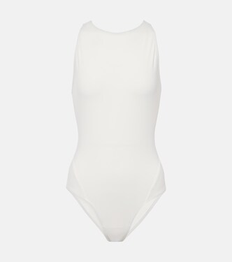 Bañador de jersey con cuello halter | Alaïa
