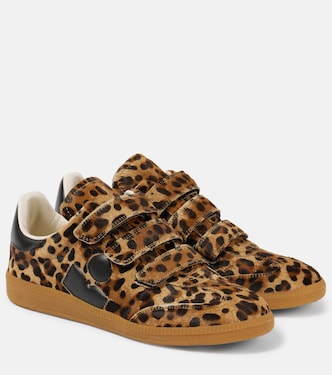 Baskets Beth en cuir façon poulain | Isabel Marant