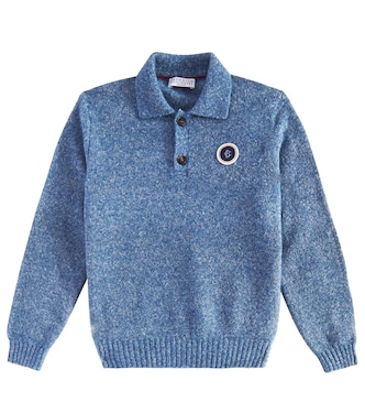 Polo de mezcla de alpaca | Brunello Cucinelli Kids