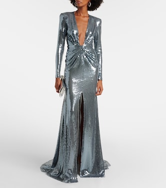 Robe longue à sequins | Alex Perry