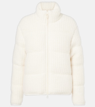 Daunenjacke aus einem Wollgemisch | Moncler