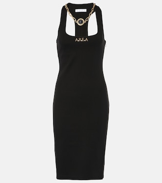 Logo chain-detail midi dress | Area