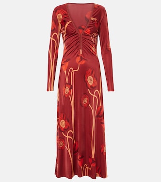 Floral jersey maxi dress | Johanna Ortiz