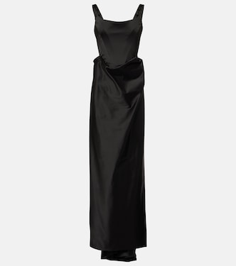 Abito bustier Camille in crêpe di raso | Vivienne Westwood