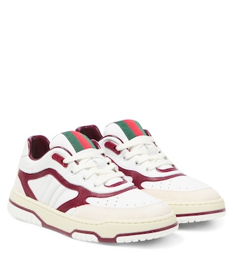Sneakers Re-Web in pelle con suede | Gucci Kids
