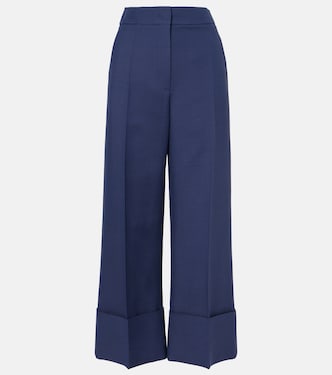 Pantalon ample en Crepe Couture | Valentino