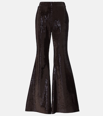 Schlaghose mit Pailletten | Nina Ricci