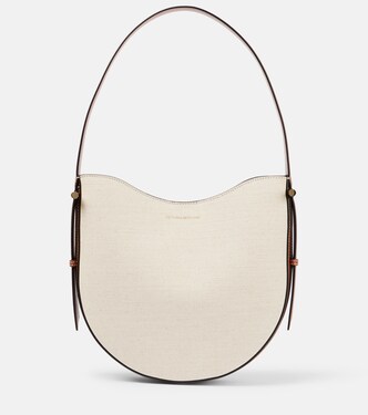 Borsa a spalla Dia Medium in canvas | Victoria Beckham
