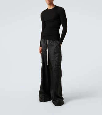 Ribbed-knit virgin wool sweater | Rick Owens