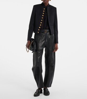 Pantaloni Shon in pelle | Nili Lotan