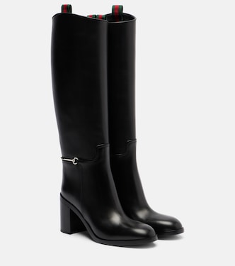 Bottes Horsebit en cuir | Gucci
