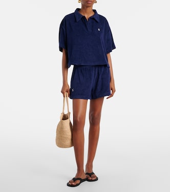 Set aus Polohemd und Bermuda-Shorts aus Frottee | Polo Ralph Lauren