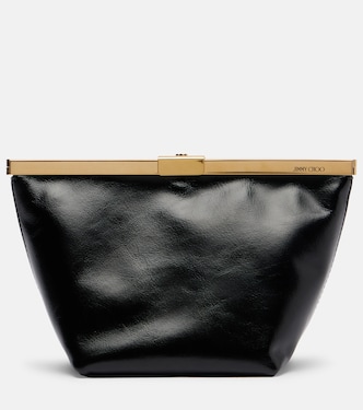Ganache Small leather clutch | Jimmy Choo