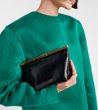 Ganache Small leather clutch | Jimmy Choo