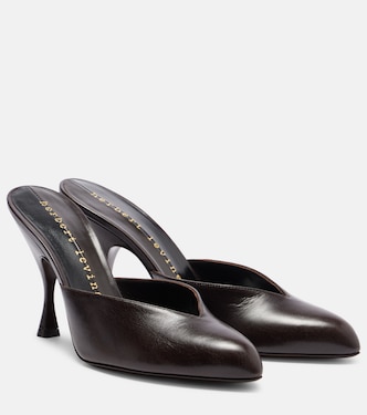Sitting Pretty 95 leather mules | Herbert Levine