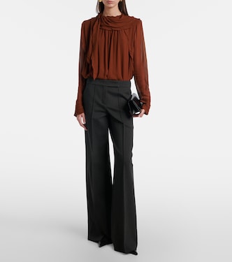 Sheer Twist georgette blouse | Dorothee Schumacher