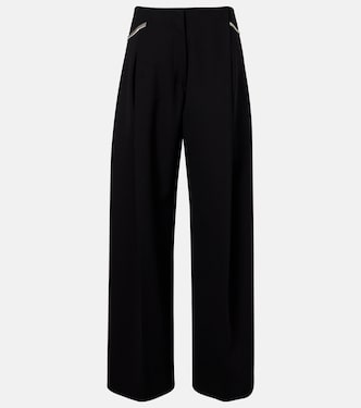 Pleated low-rise wide-leg pants | Sportmax