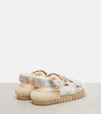 Sandales New Marmont GG en cuir | Gucci