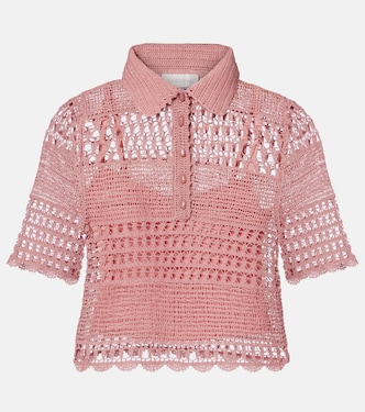 Wanderlust crochet cotton-blend top | Zimmermann