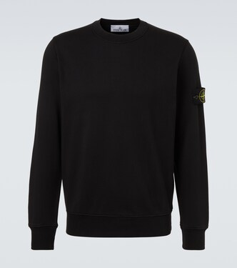 Compass cotton jersey sweatshirt | Stone Island