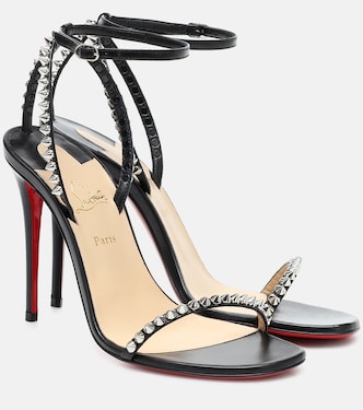 Sandali So Me 100 in pelle con borchie | Christian Louboutin