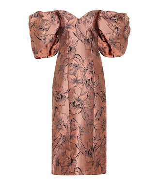 Abito Synchronicity in jacquard | Johanna Ortiz